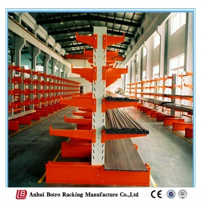 Top Selling Galvanized and Power Coating Cantilever Racking Image1