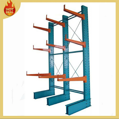 Warehouse Industrial Galvanized Heavy Duty Cantilever Lumber Rack Image1