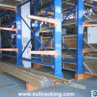 Material Handling Steel Heavy Cantilever Rack for Warehouse