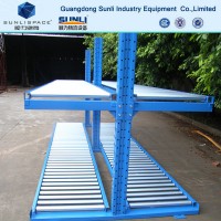Double Side Steel Pipes Long Tubes Storage Cantilever Rack