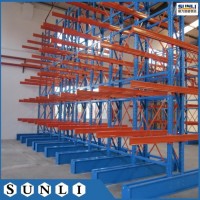 Double& Single Faced Tube Storage Cantilever Rack System with 500kg~1200kg