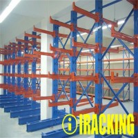 Warehouse Heavy Duty Adjustable Cantilever Rack / Cantilever Racking System
