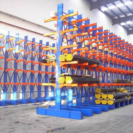 Warehouse Storage Double Arm Heavy Duty Cantilever Racking Image1