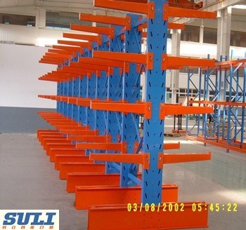 Heavy Duty Industrial Cantilever Racking with Double or Single Arms Image1