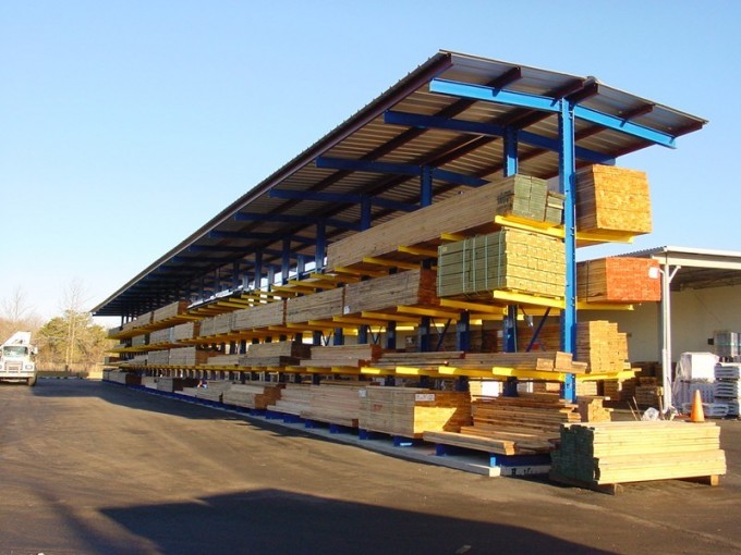 High Quality Steel Warehouse Cantilever Rack Image1