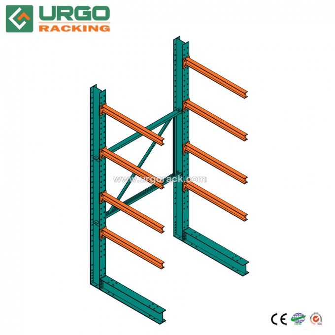 Warehouse Storage Heavy Duty Adjustable Cantilever Rack Image1
