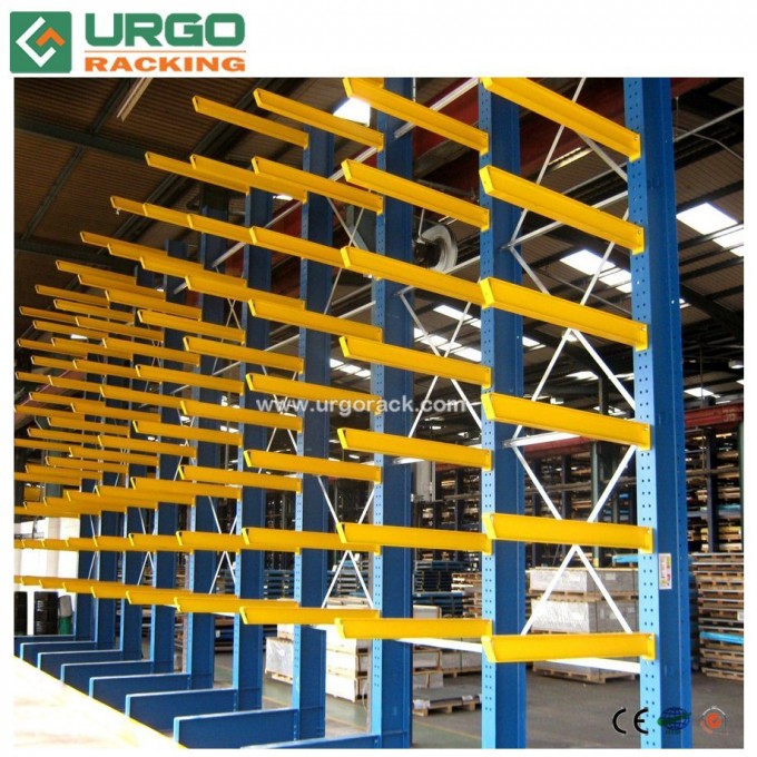 Warehouse Raw Material Storage Steel Shelf Cantilever Single Side Rack Image1