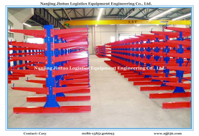 Heavy Duty Pipe Arm Steel Storage Cantilever Rack Image1
