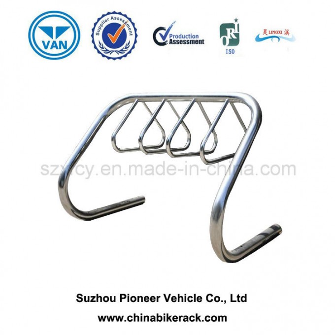Stainless Steel Outdoor Bike Storage Rack Image1