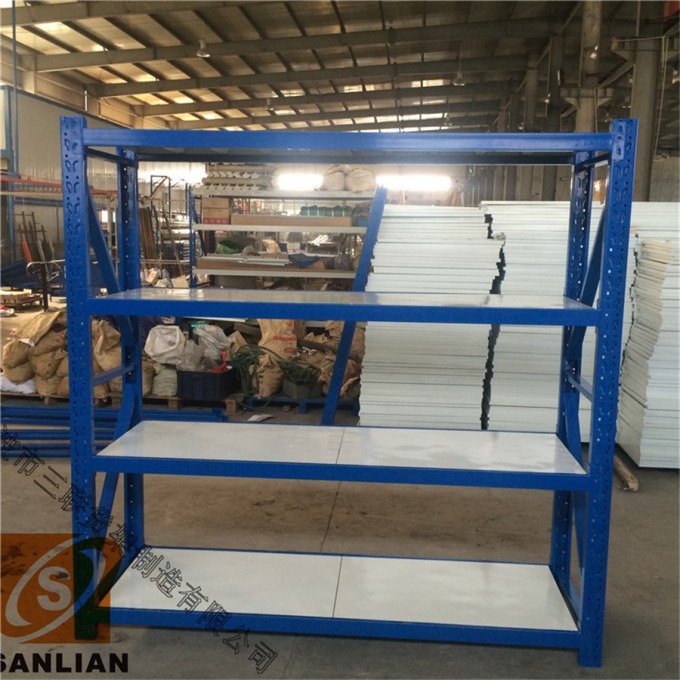 Four Layers Medium Duty Steel Storage Rack Image1