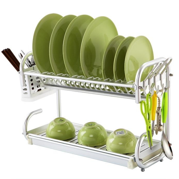 Kitchen Vegrtable Storage Rack with Stainless Steel Image1
