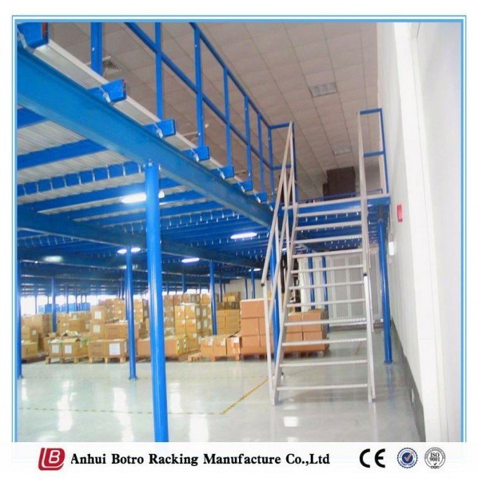 Warehouse Storage Steel Structure Mezzanine Platform Racking Image1
