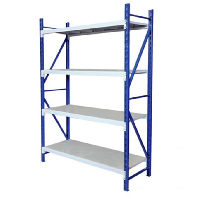 High Quality Light Duty 4 Layers Steel Storage Warehouse Racking Image1