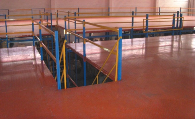 Steel Plaforms Warehouse Storage Racking with Mazzanine Image1