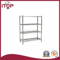 Stainless Steel AISI201 Economical 4 Tiers Storage Rack (SR-R06)