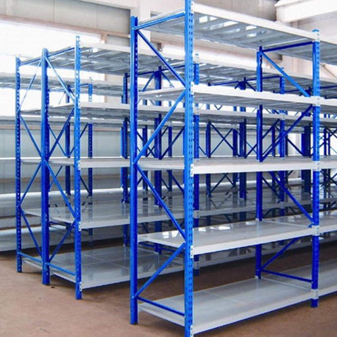 Steel Medium Duty Rack for Warehouse Storage System Image1