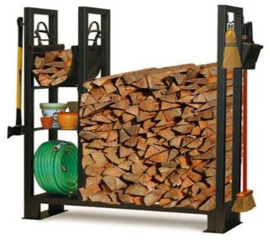 Steel Firewood Storage Racks Image1