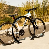 Outdoor Bike Storage Solutions Universal Bike Rack Hoops