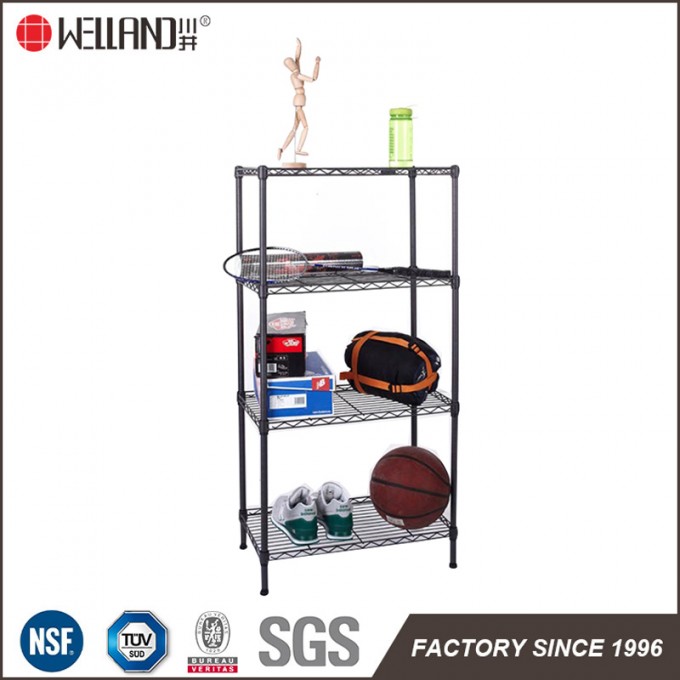 Multi-Functional 4 Tiers Metal Wire Rack for Home Storage Image1