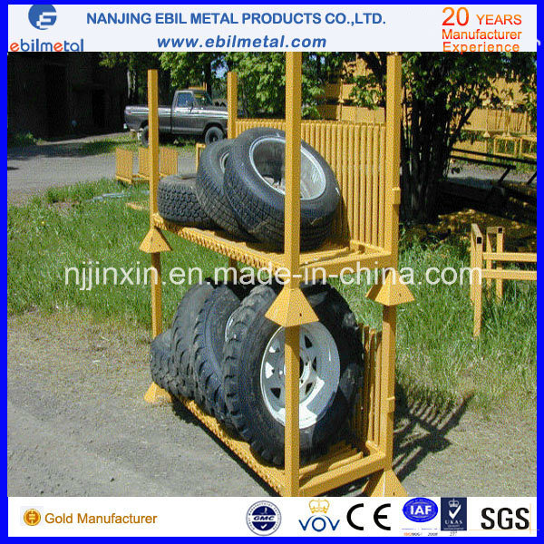 Adjustable Steel Tire Rack for PCR TBR Warehouse Storage (EBIL-LTHJ) Image1