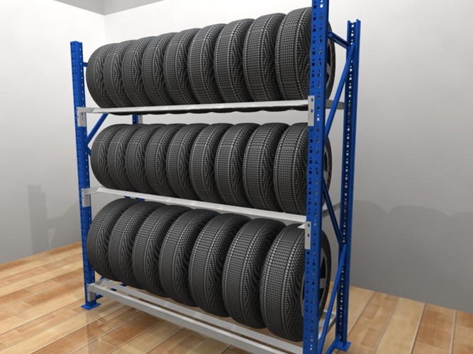 Storage Pallet Racking Stacking Racks Tire Rack Image1