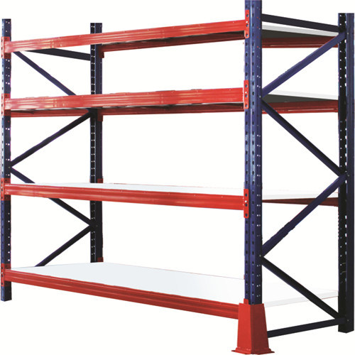 Warehouse Metal Bars Tire and Fabric Plate Storage Rack Image1