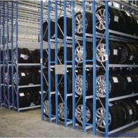 Warehouse Steel Truck Tyre Storage Rack
