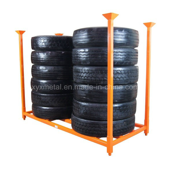 92" X 40" TBR Truck Tire Stacking Storage Rack Image1