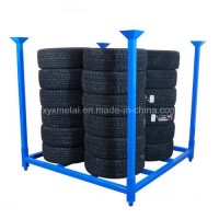 Collapsible Stacking Storage Rack for PCR Tire Truck Tyre and Fabic