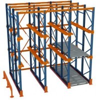 Warehouse Pallet Drive in Rack with Corbel