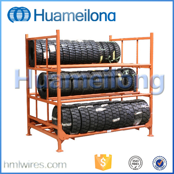 Wholesale Adjustable Metal Tire Storage Rack Image1