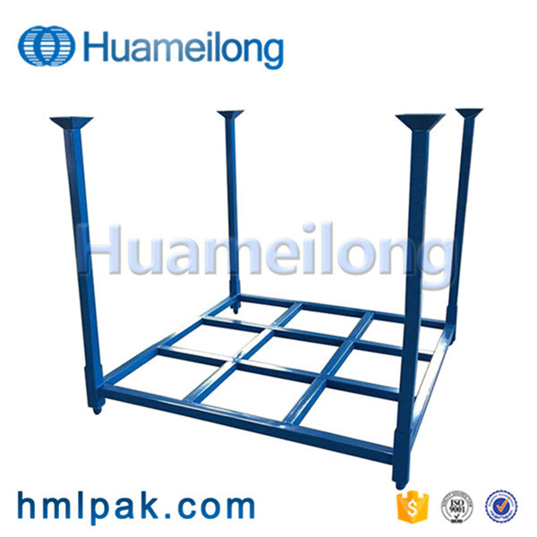 High Quality Stacking Ajustable Spare Car Tire Rack for Storage Image1