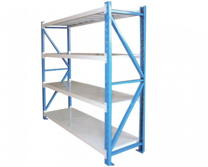 4 Tire Metal Storage Rack Used Commercial Shelving Image1
