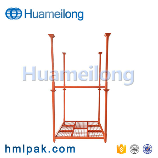 Hot Sale Warehouse Storage Stacking Portable Adjustable Metal Tyre Rack Image1