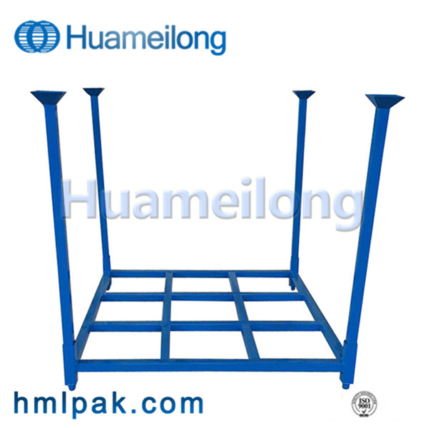 High Quality Adjustable Transport Dismountable Galvanized Car Tire Storage Rack Image1