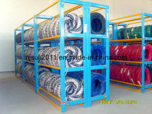 Industrial High Load Capacity Foldable Tire Rack Storage Shelving Image1
