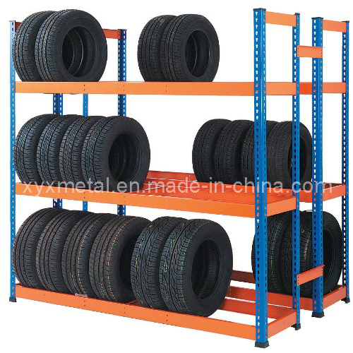 Selective Powder Coated Warehouse Tyre Storage Rack Shelving Image1