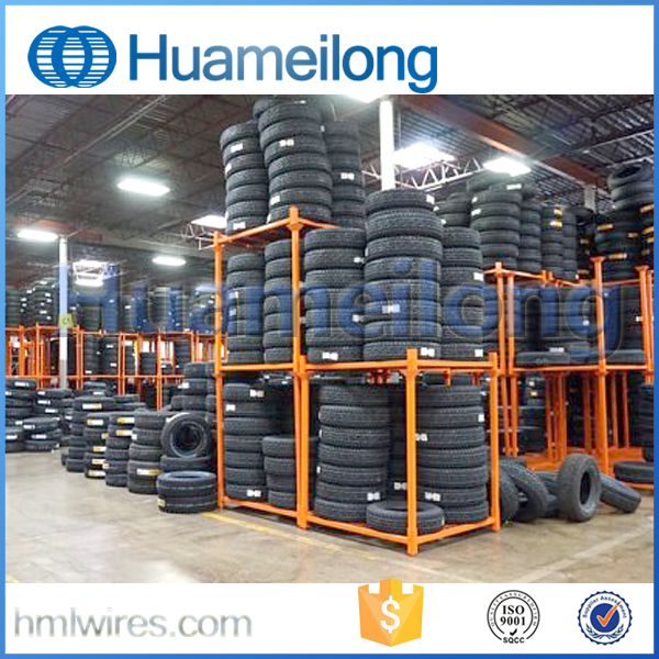 Metal Storage Warehouse Tire Racking Image1