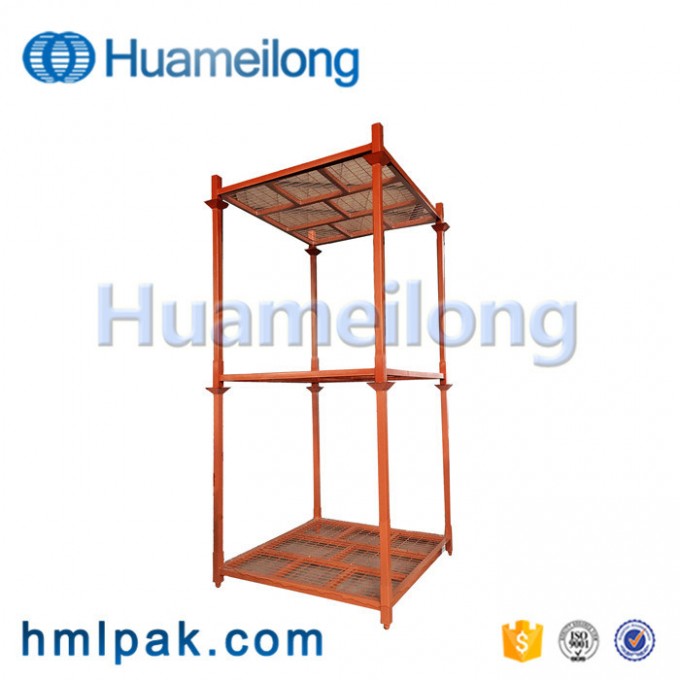China Warehouse Welded Steel Powder Coating Tire Rack for Storage Image1