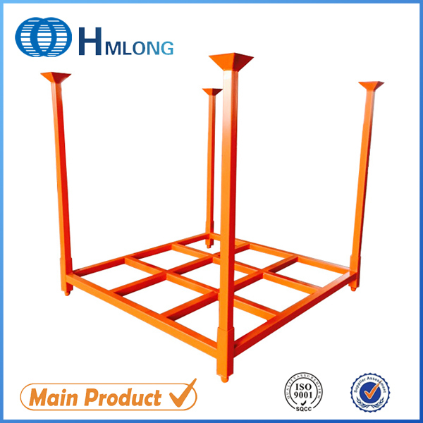 Warehouse Heavy Duty Folding Truck Tire Rack Storage System Image1