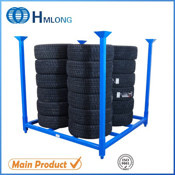 Adjustable Storage Metal Car Tyre Pallet Racking Image1