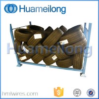 Heavy Duty Portable Steel Tire Rack Storage System