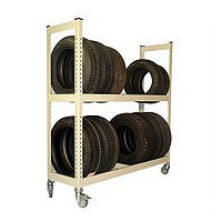 Mobile Adjusted Auto Tyre Racks