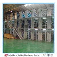 Powder Coated Heavy Duty Adjustable Mezzanine Floor Rack