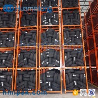 Industrial China Heavy Duty Metal Mobile Detachable Folding Tires Racking