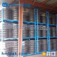 Adjustable Commercial Nestable Portable Collapsible Welded Powder Coating Tires Racking