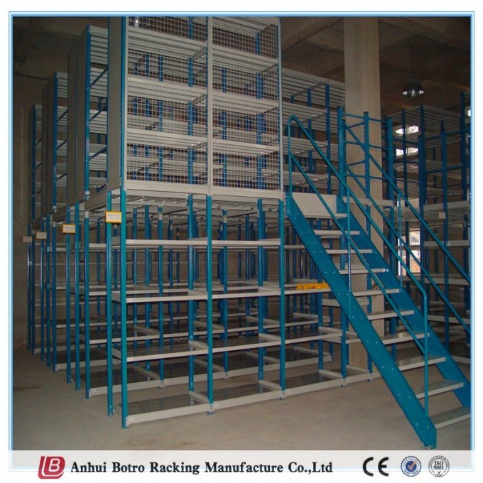 China Heavy Duty Warehouse Steel Muti-Level Mezzanine and Platform Racking Image1