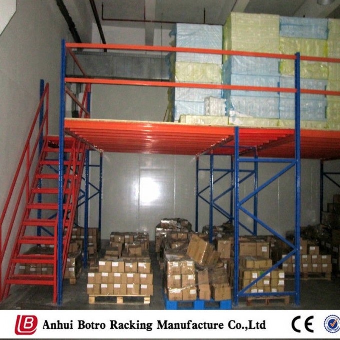 China Nanjing Iron Steel Mezzanine Floor Rack Image1