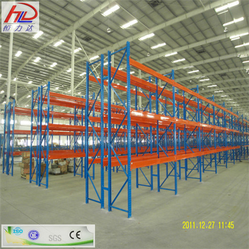 Adjustable SGS Approved Heavy Duty Warehouse Pallet Racking Image1