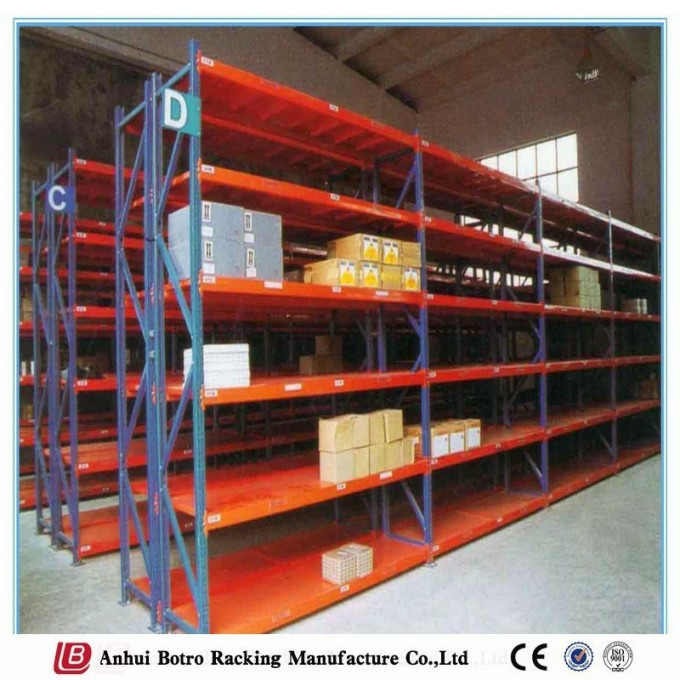 Medium Duty Long Span Warehouse Storage Shelving/Rack for Heavy Goods Image1